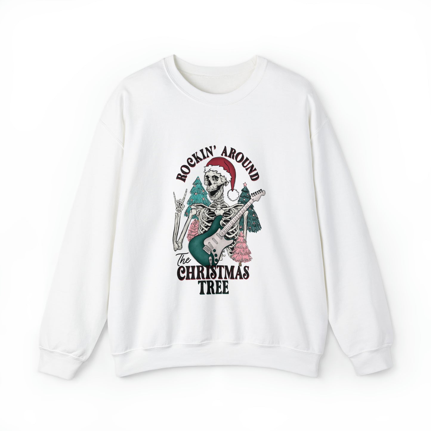 Rocking Skeleton Christmas Sweater