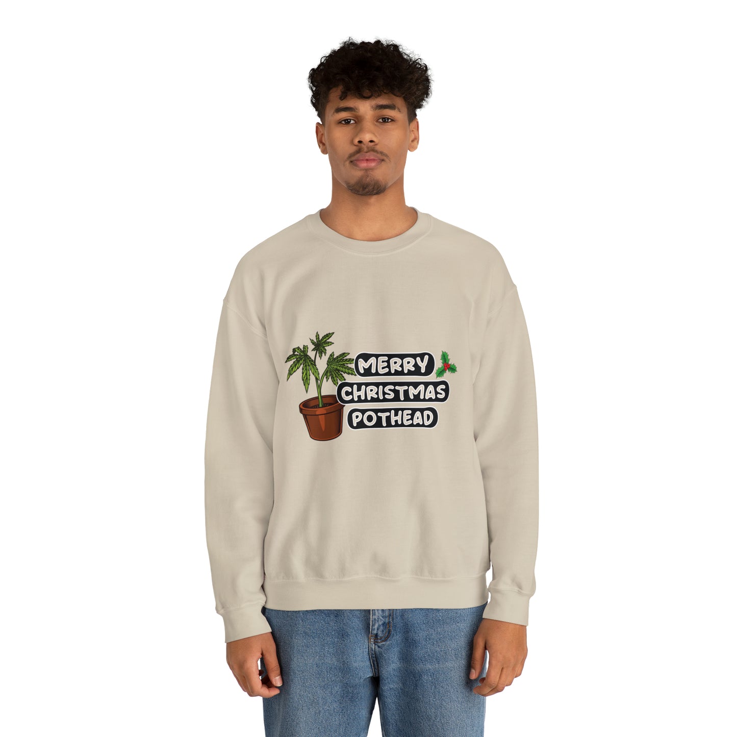 Merry Christmas Pothead Sweater