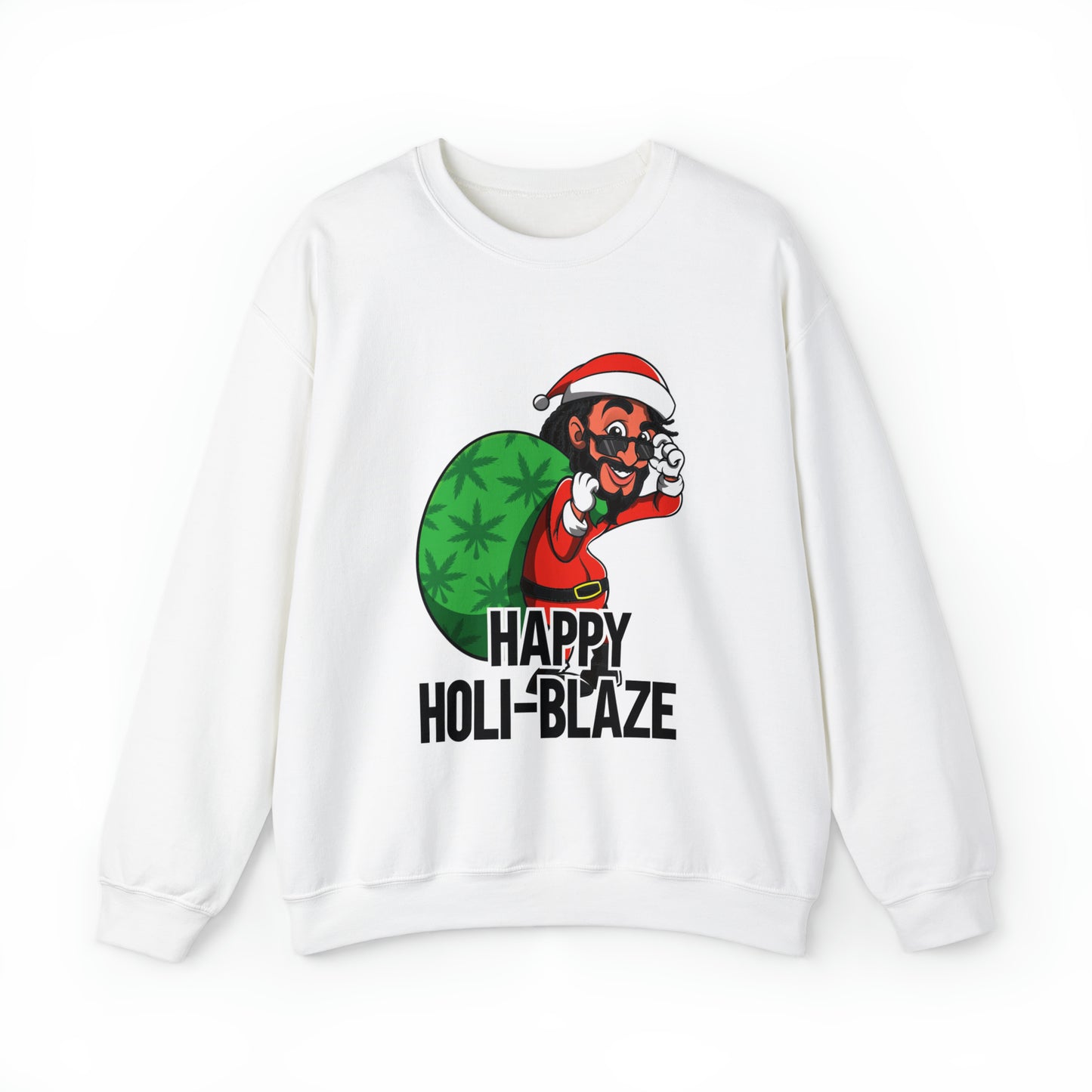 Happy Holi-Blaze Christmas Sweater
