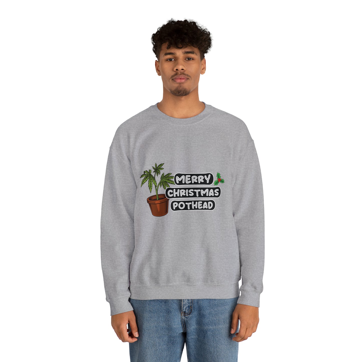 Merry Christmas Pothead Sweater