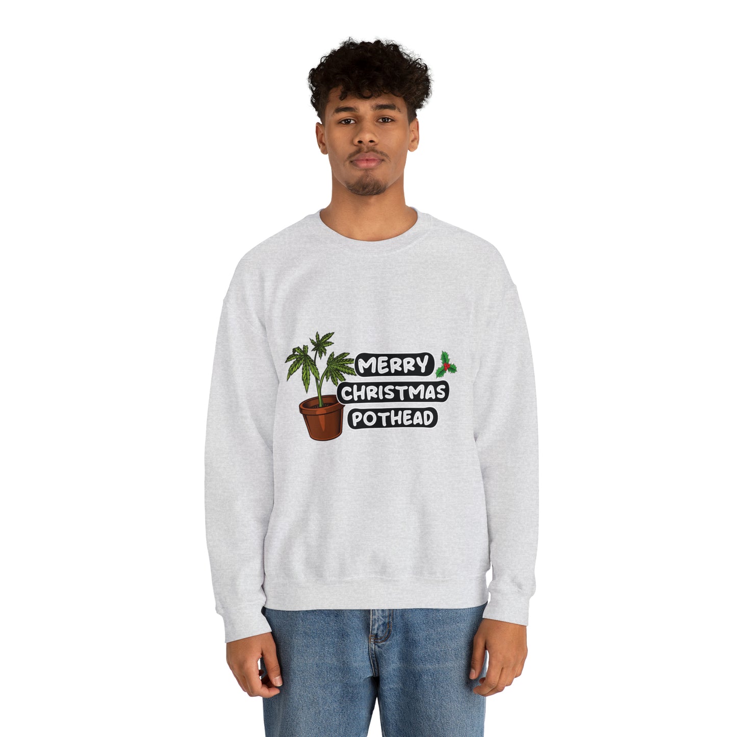 Merry Christmas Pothead Sweater