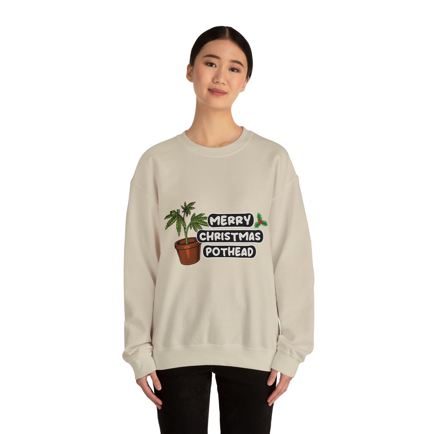 Merry Christmas Pothead Sweater