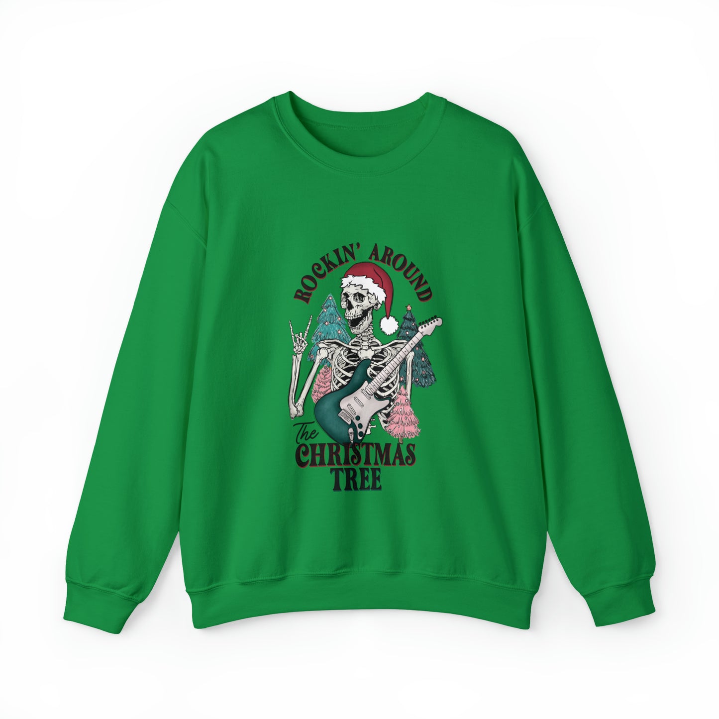 Rocking Skeleton Christmas Sweater