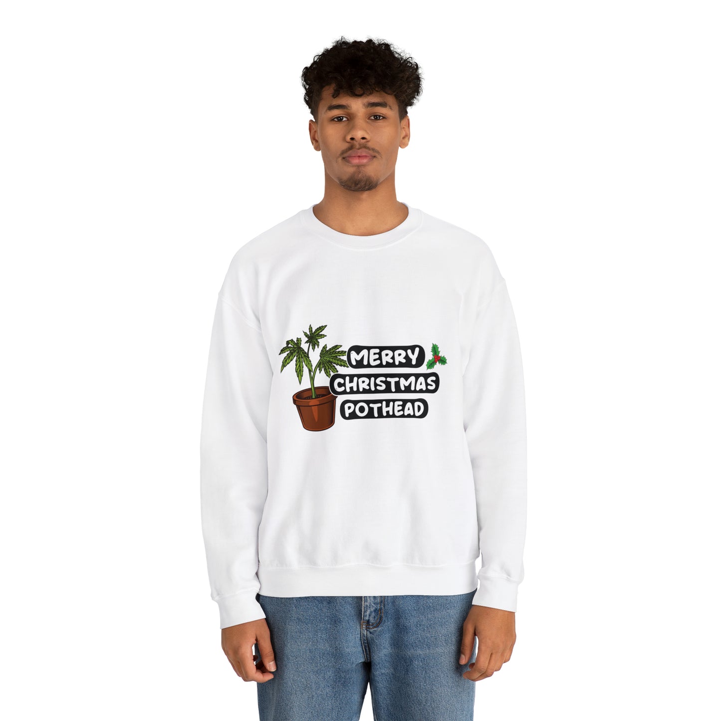 Merry Christmas Pothead Sweater
