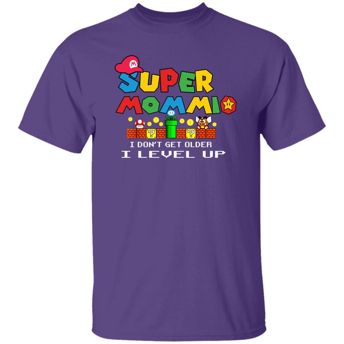 Super Mommio "I Level Up!" Family Matching T-Shirt