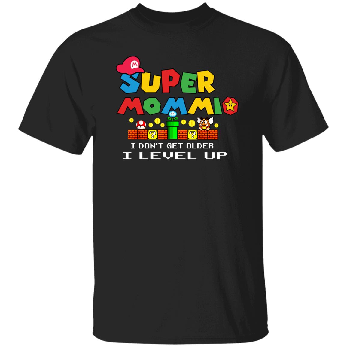 Super Mommio "I Level Up!" Family Matching T-Shirt
