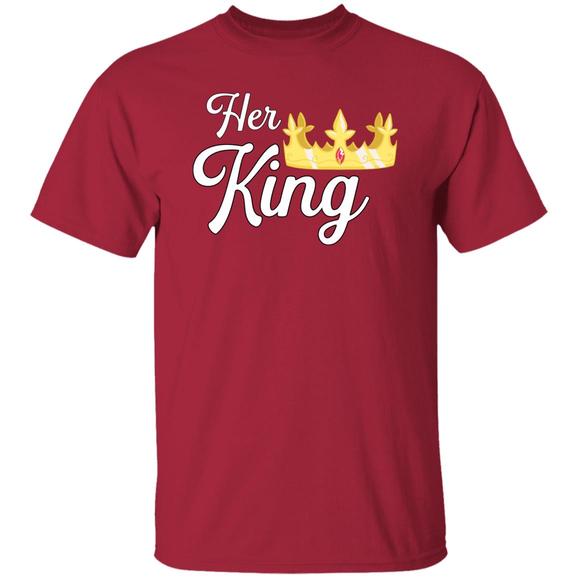 Her King Couple's Matching T-Shirts