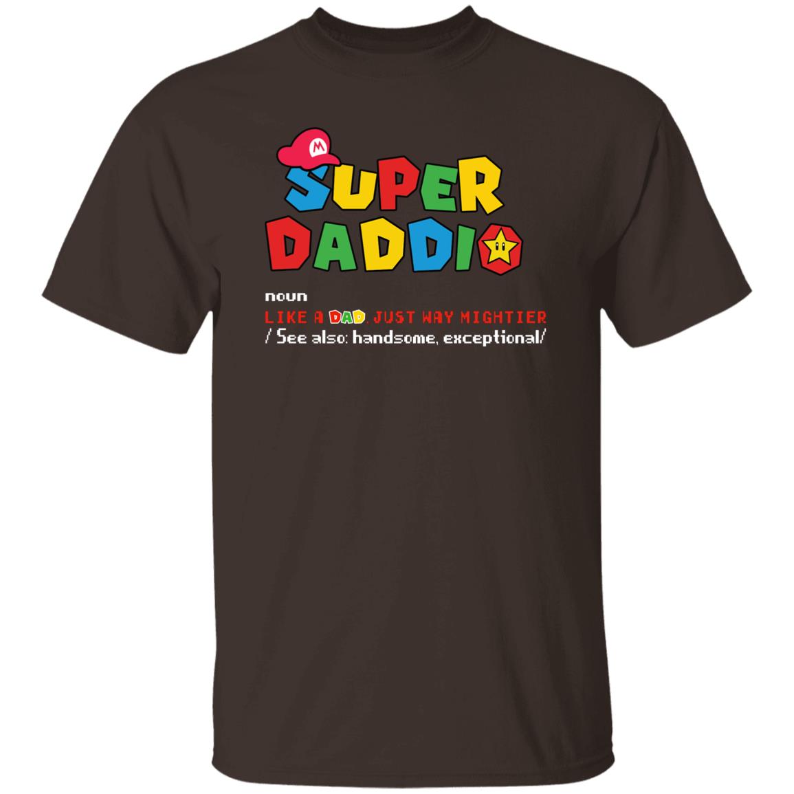 Super Daddio Noun Father's Day T-Shirt