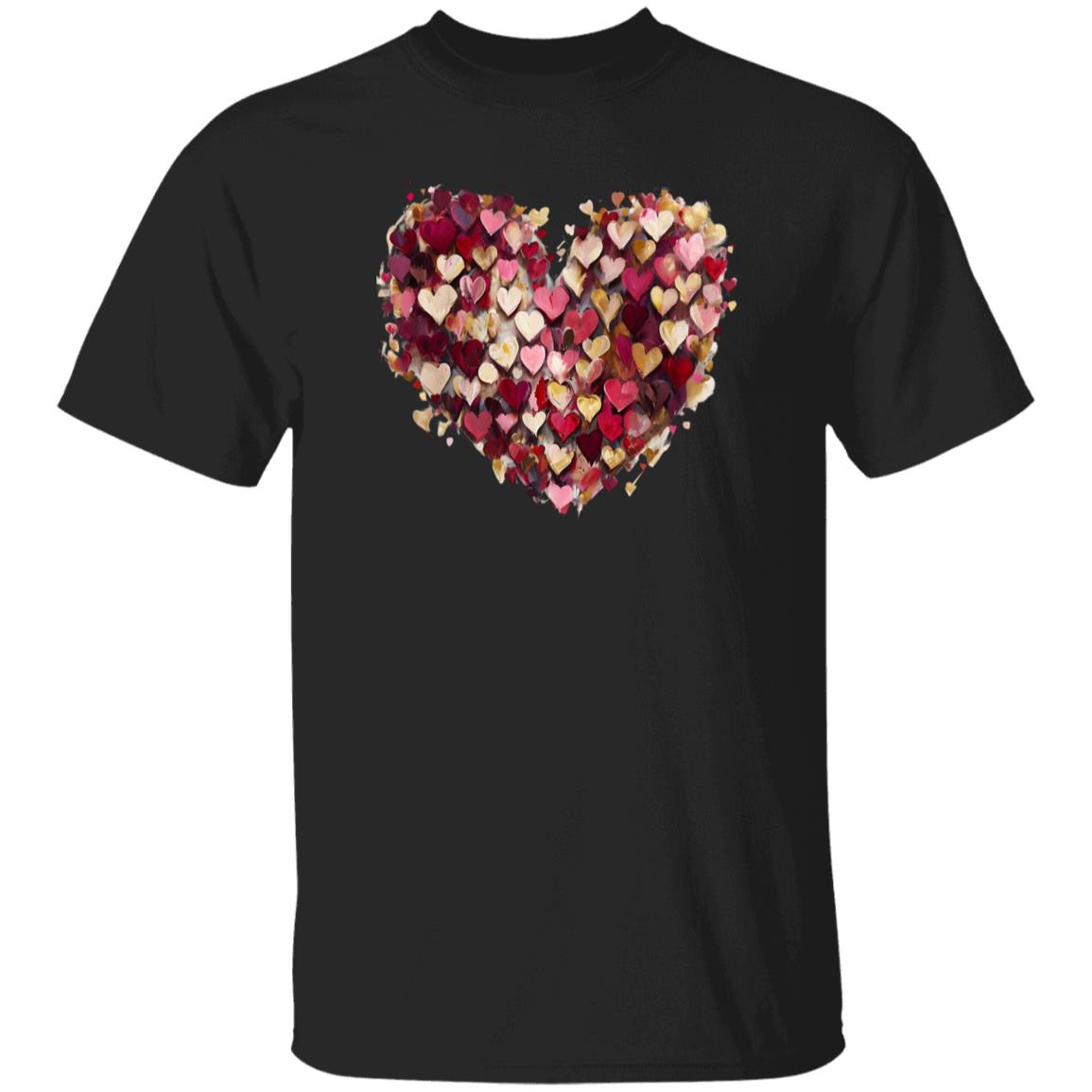 Valentine's Day Brushstroke Heart T-Shirt