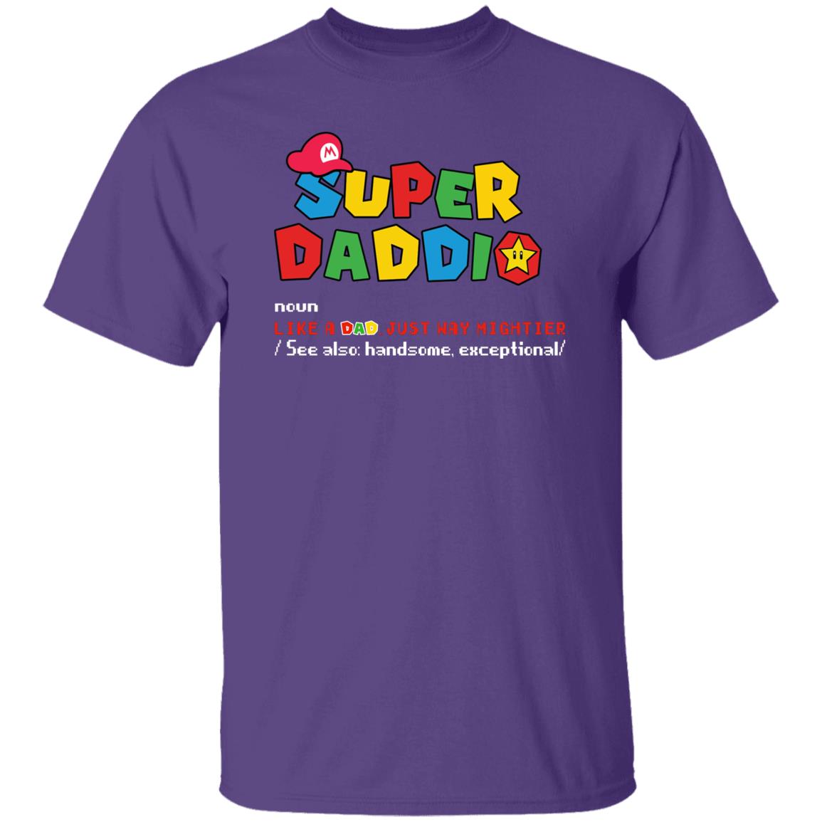 Super Daddio Noun Father's Day T-Shirt