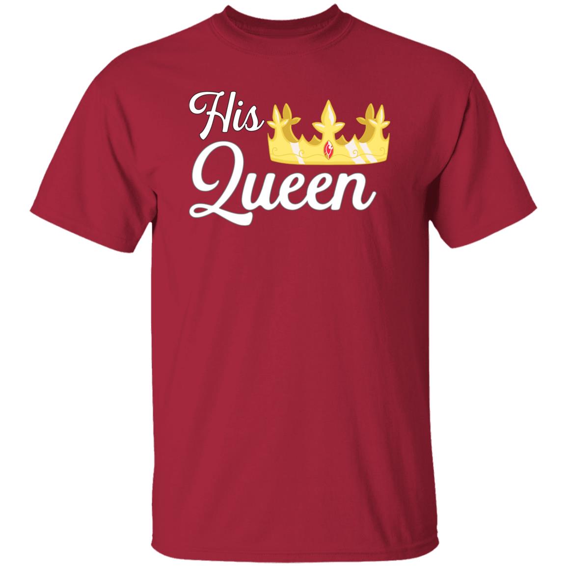 His Queen Couple's Matching T-Shirt