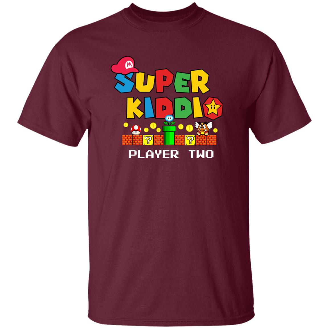 Super Kiddio "Player Two" Family Matching T-Shirt (Youth)