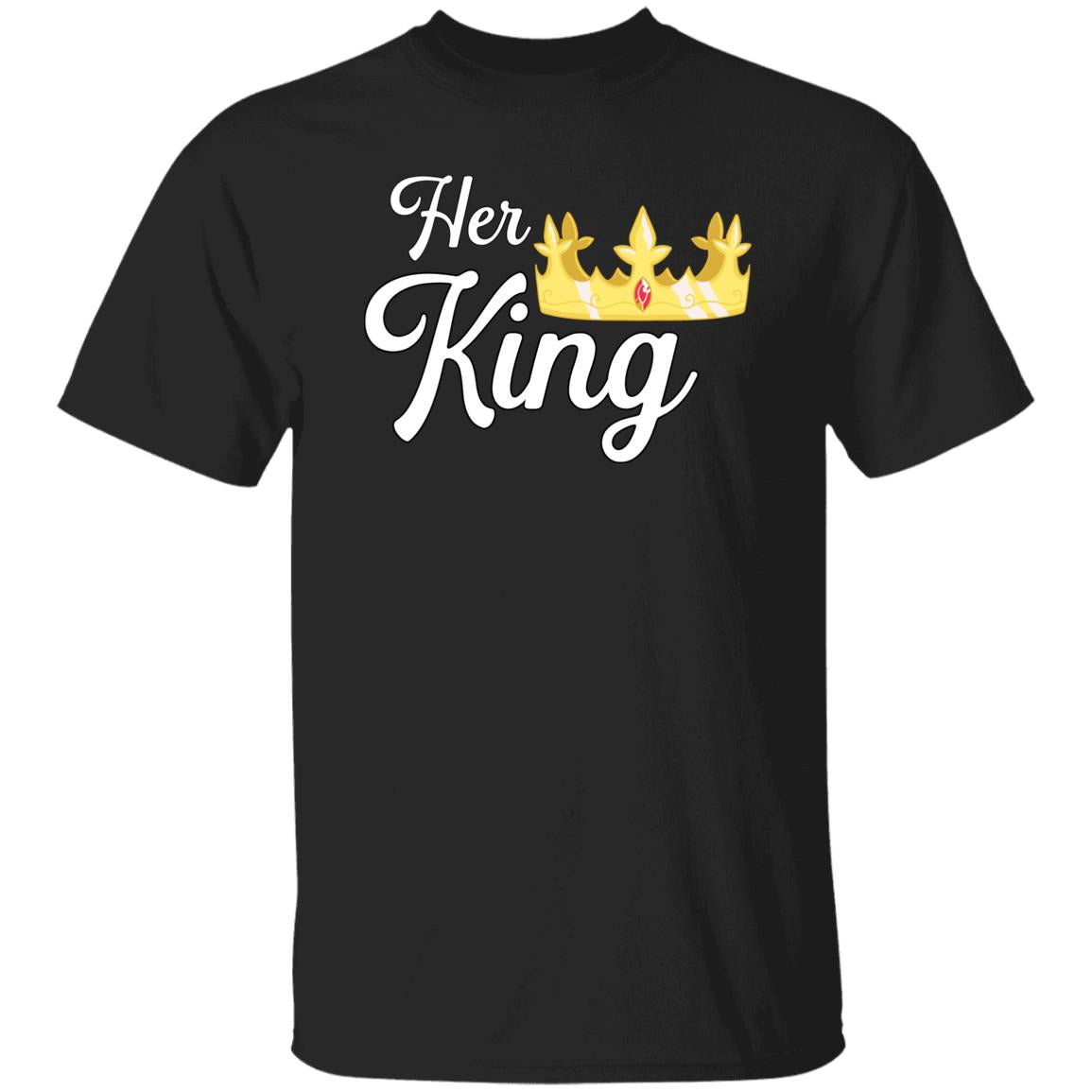 Her King Couple's Matching T-Shirts