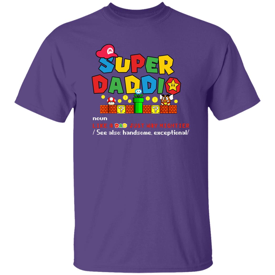 Super Daddio Noun Father's Day T-Shirt