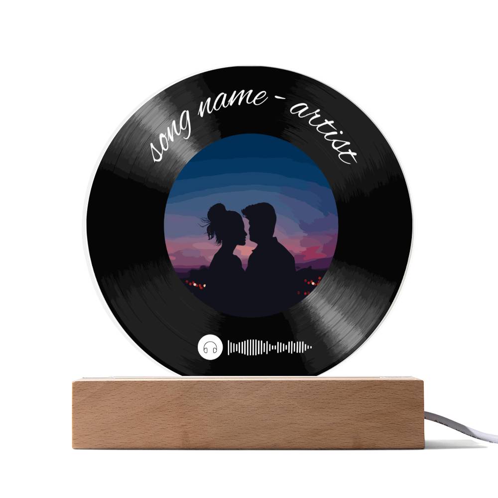 Vinyl Record Gift-Custom Personalized Music Plaques Gift For Her/ Him