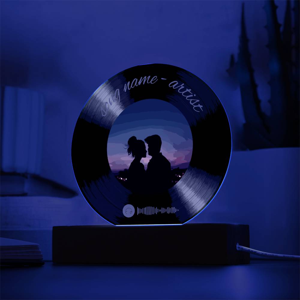 Vinyl Record Gift-Custom Personalized Music Plaques Gift For Her/ Him