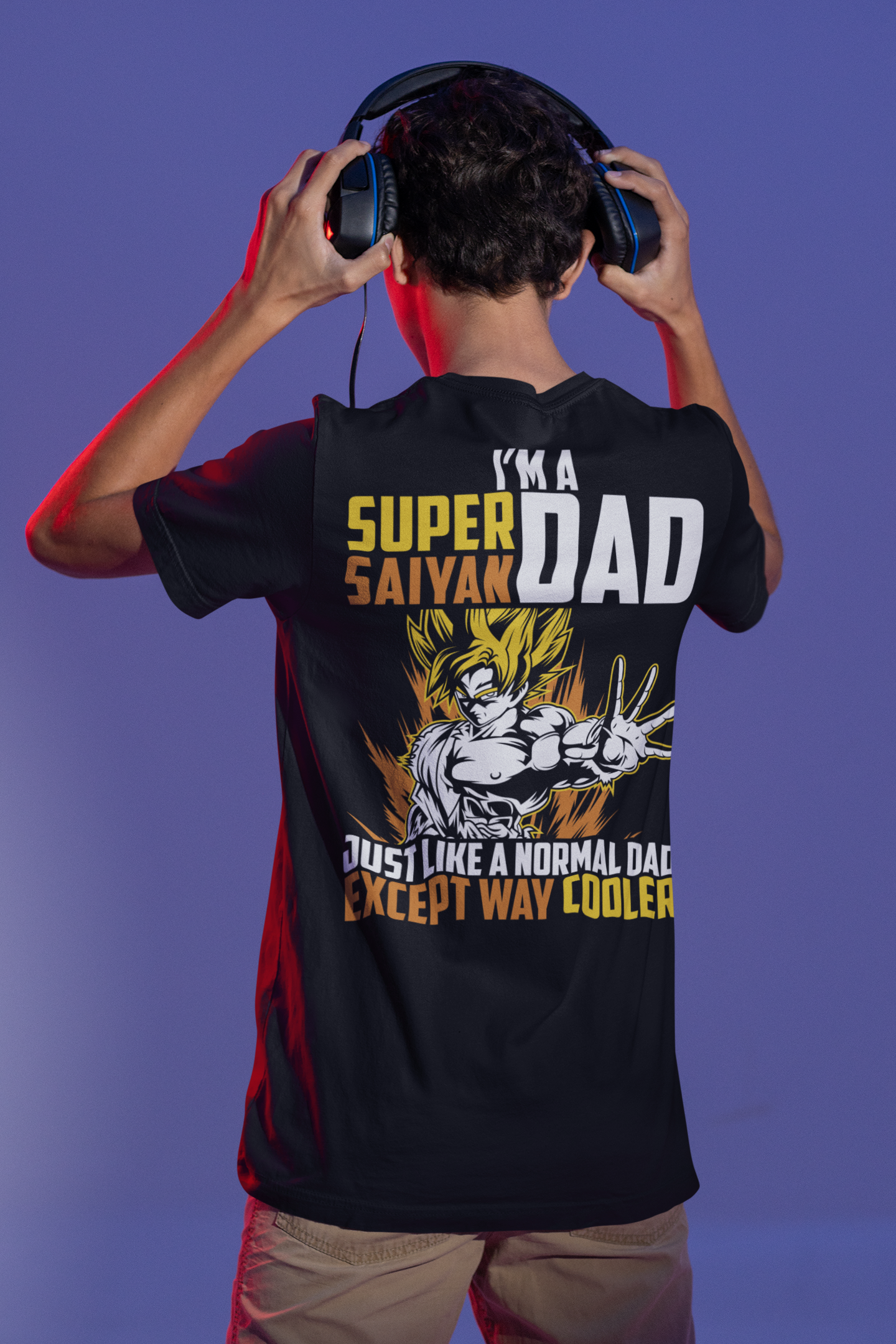 Super Saiyan Dad T-Shirt - Father's Day, Birthday, Anniversary Gift