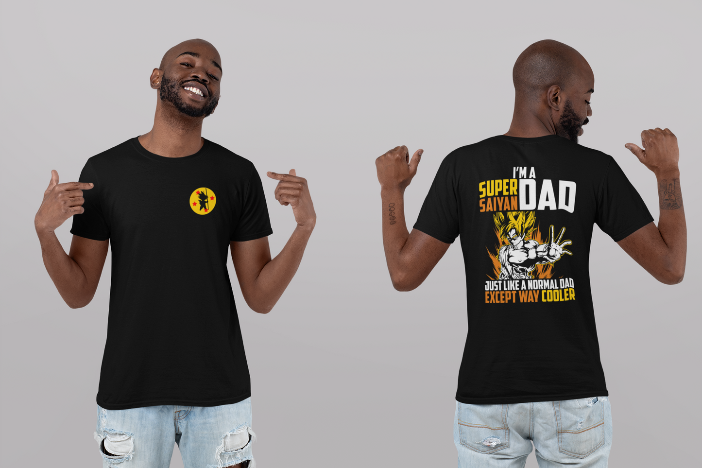 Super Saiyan Dad T-Shirt - Father's Day, Birthday, Anniversary Gift