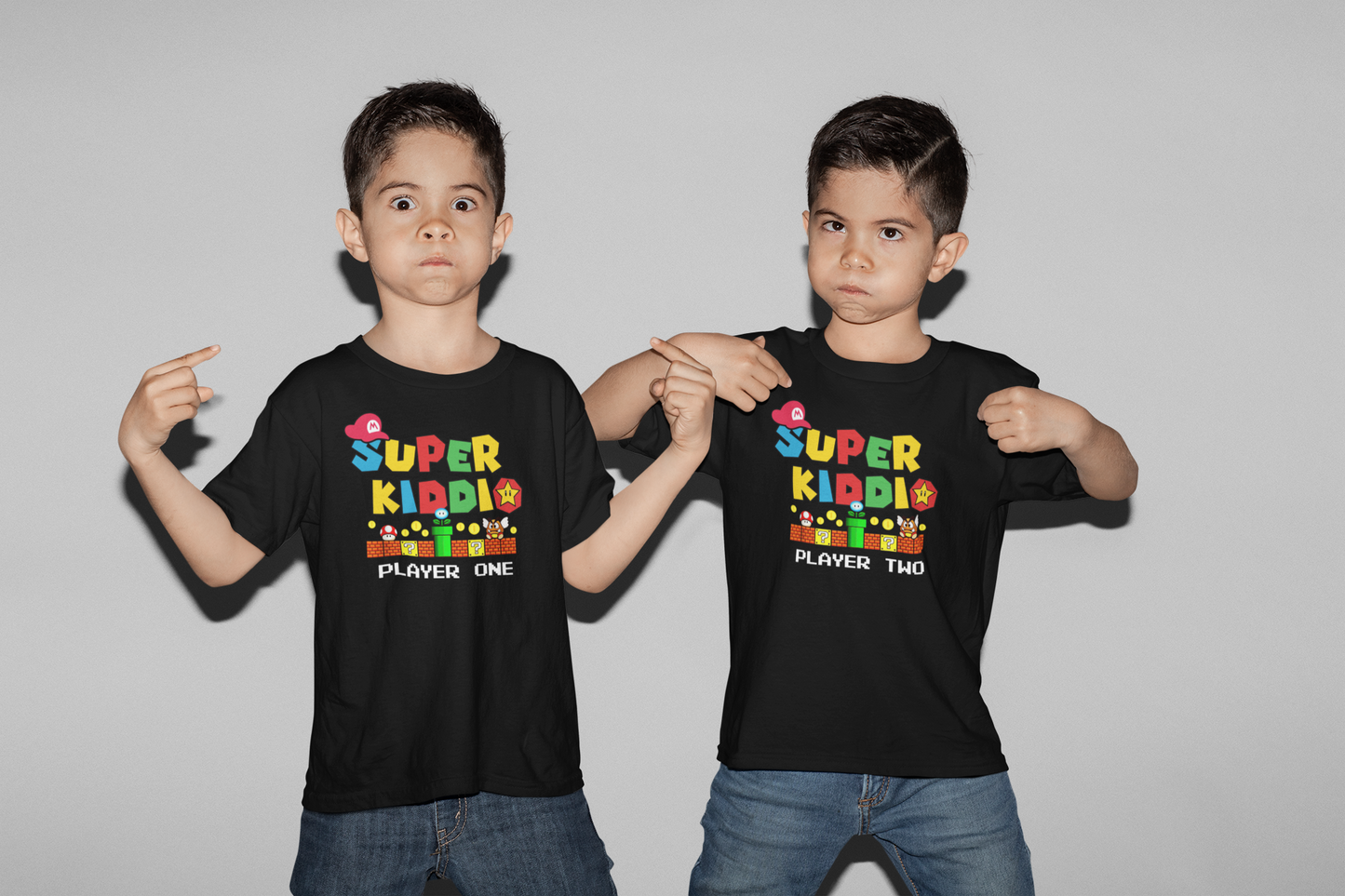 Super Brotherio "I Know The Cheat Codes" Funny Family Matching T-Shirt