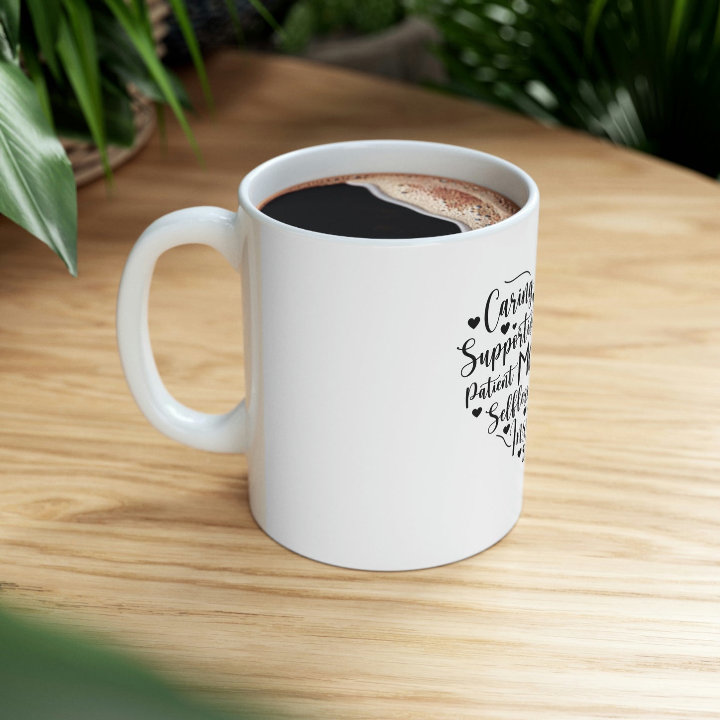 Mother's Big Heart Ceramic Mug
