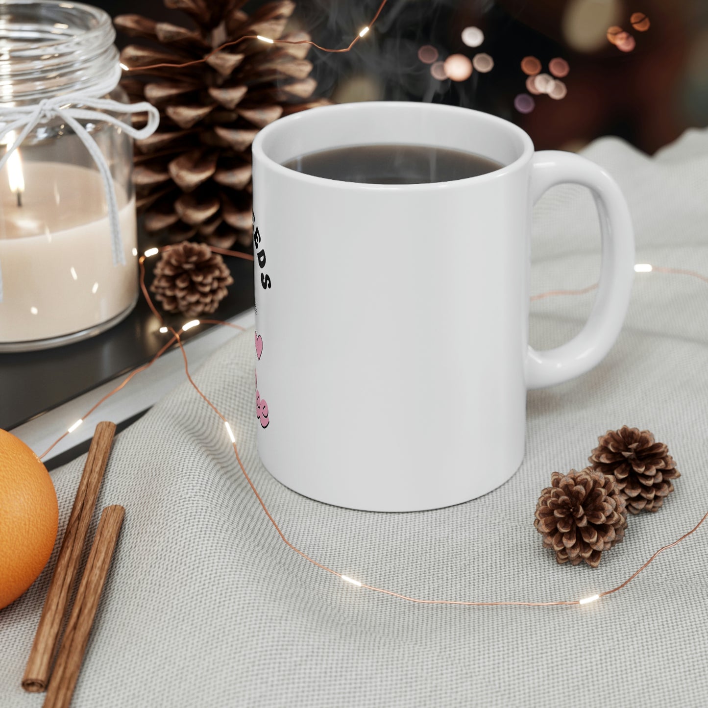 Mama Needs Coffee Ceramic Mug