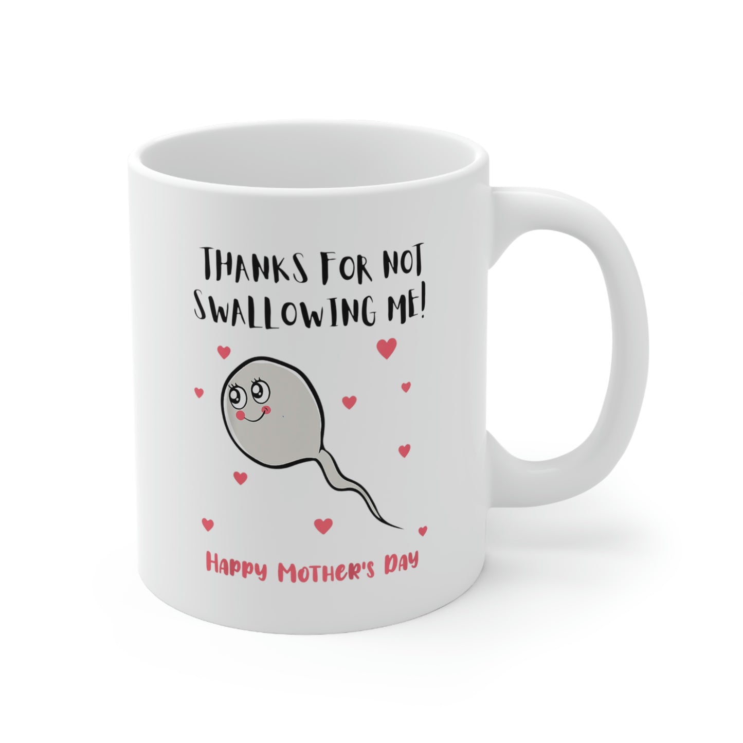 Thanks For Not swallowing Us Ceramic Mug
