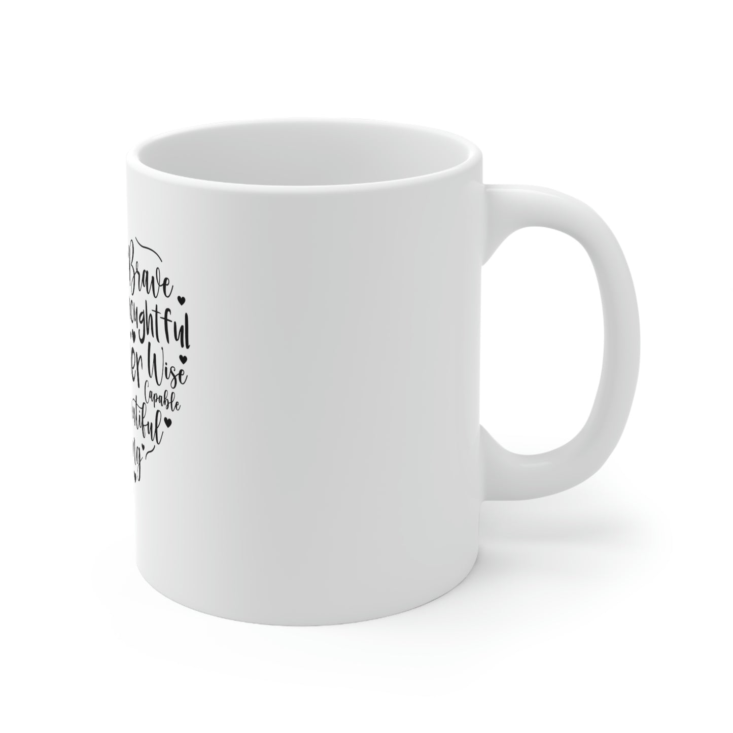 Mother's Big Heart Ceramic Mug