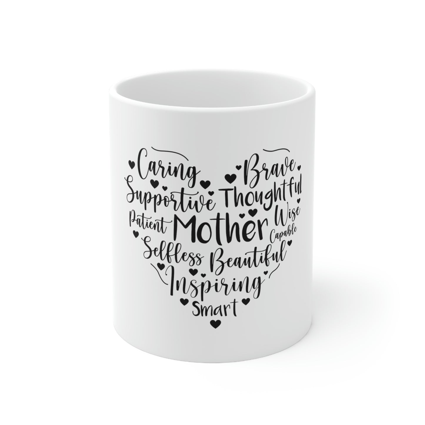 Mother's Big Heart Ceramic Mug