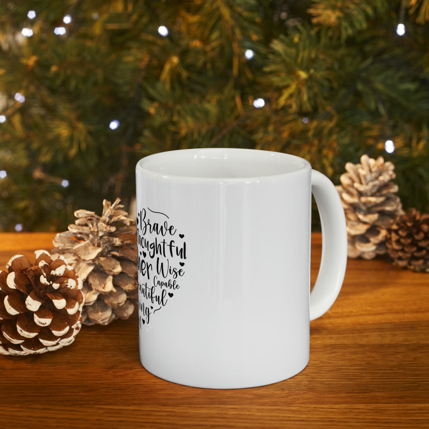 Mother's Big Heart Ceramic Mug