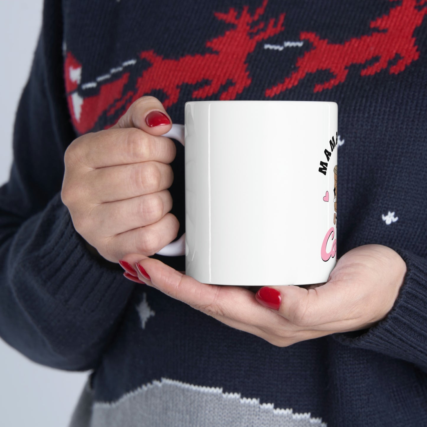 Mama Needs Coffee Ceramic Mug