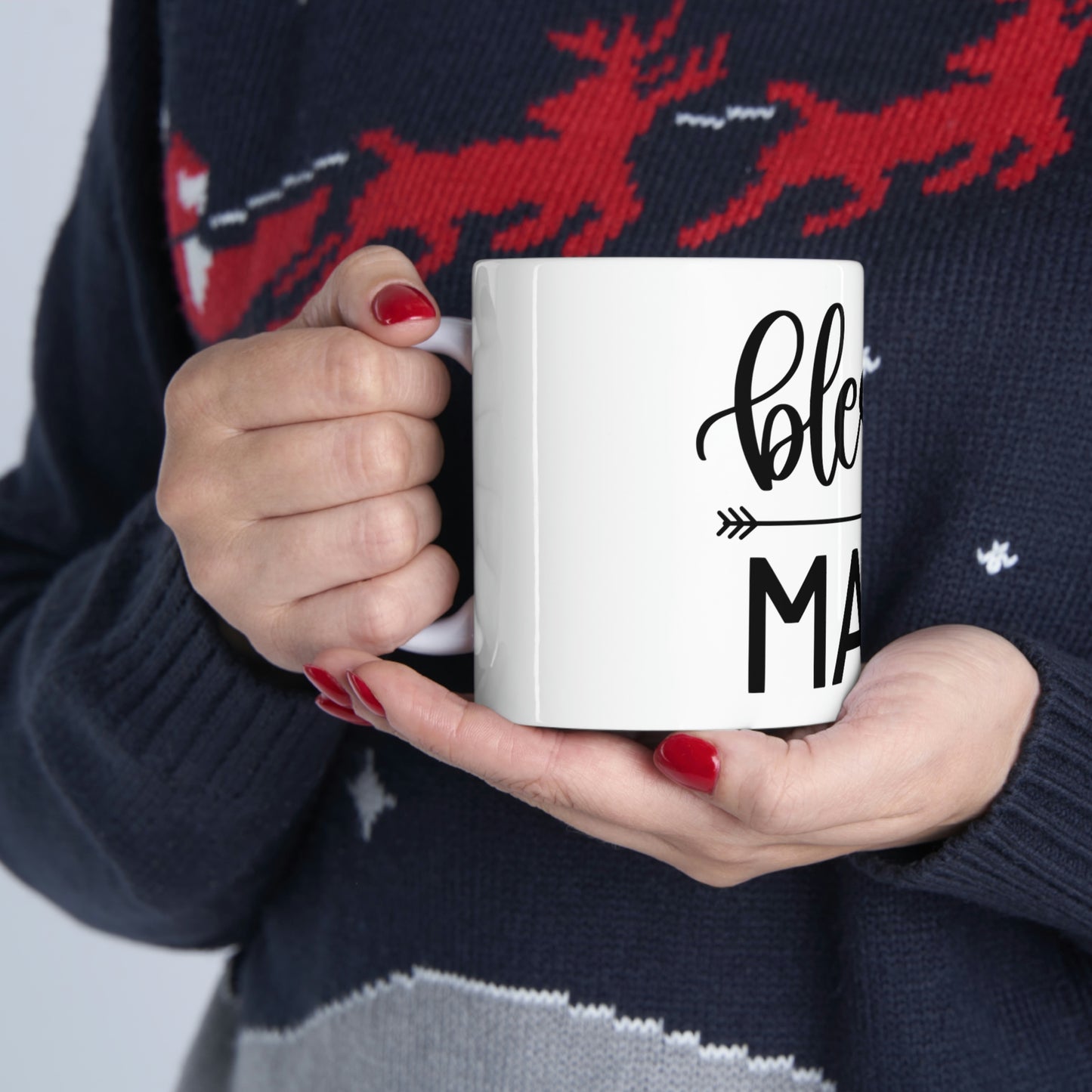 Blessed Mama Ceramic Mug
