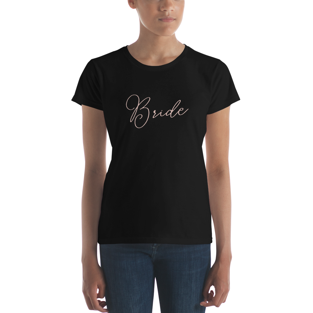 Bachelorette Party Bride Black T-Shirts