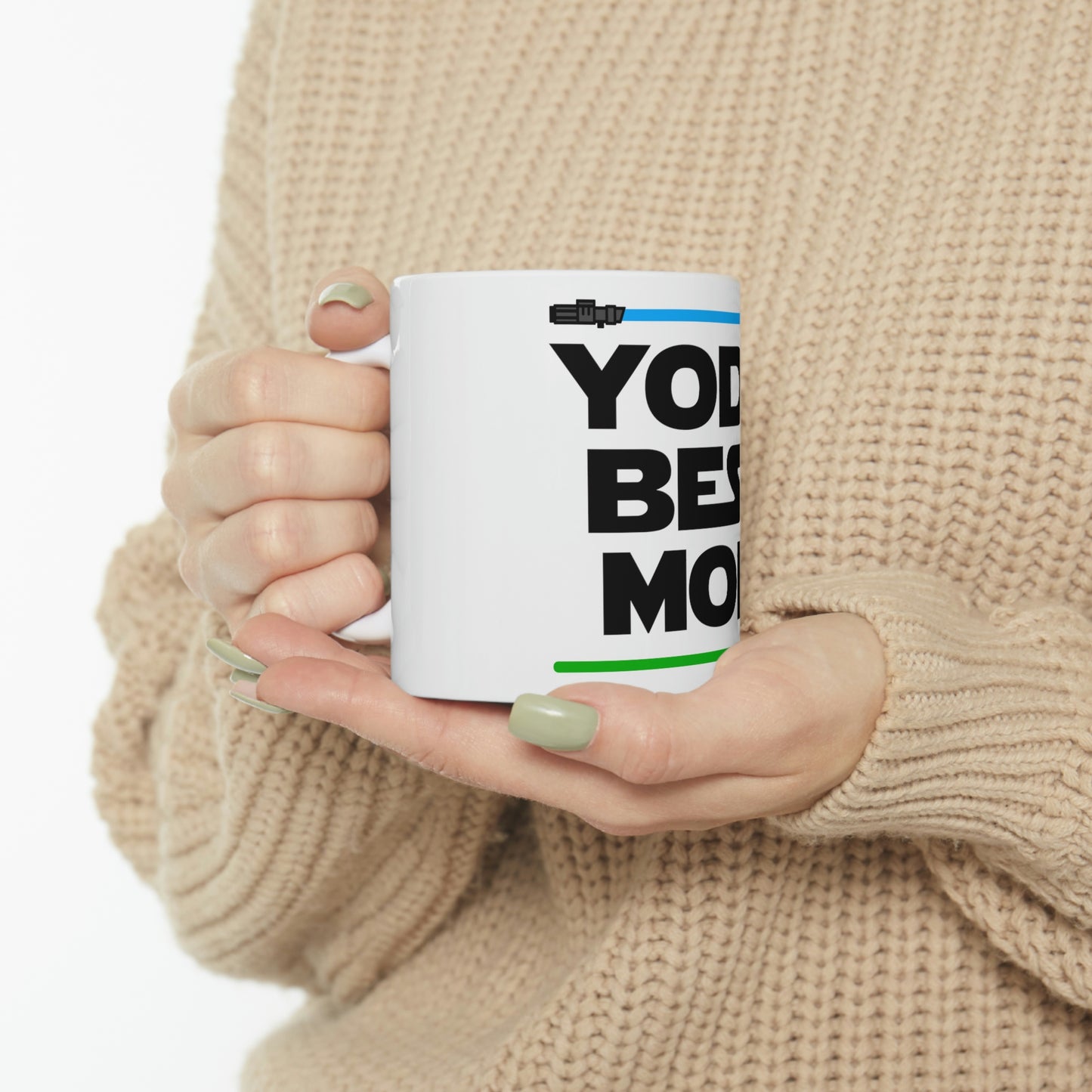Yoda Best Mom Ceramic Mug