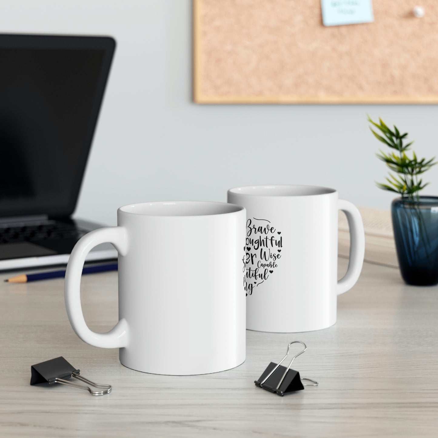 Mother's Big Heart Ceramic Mug