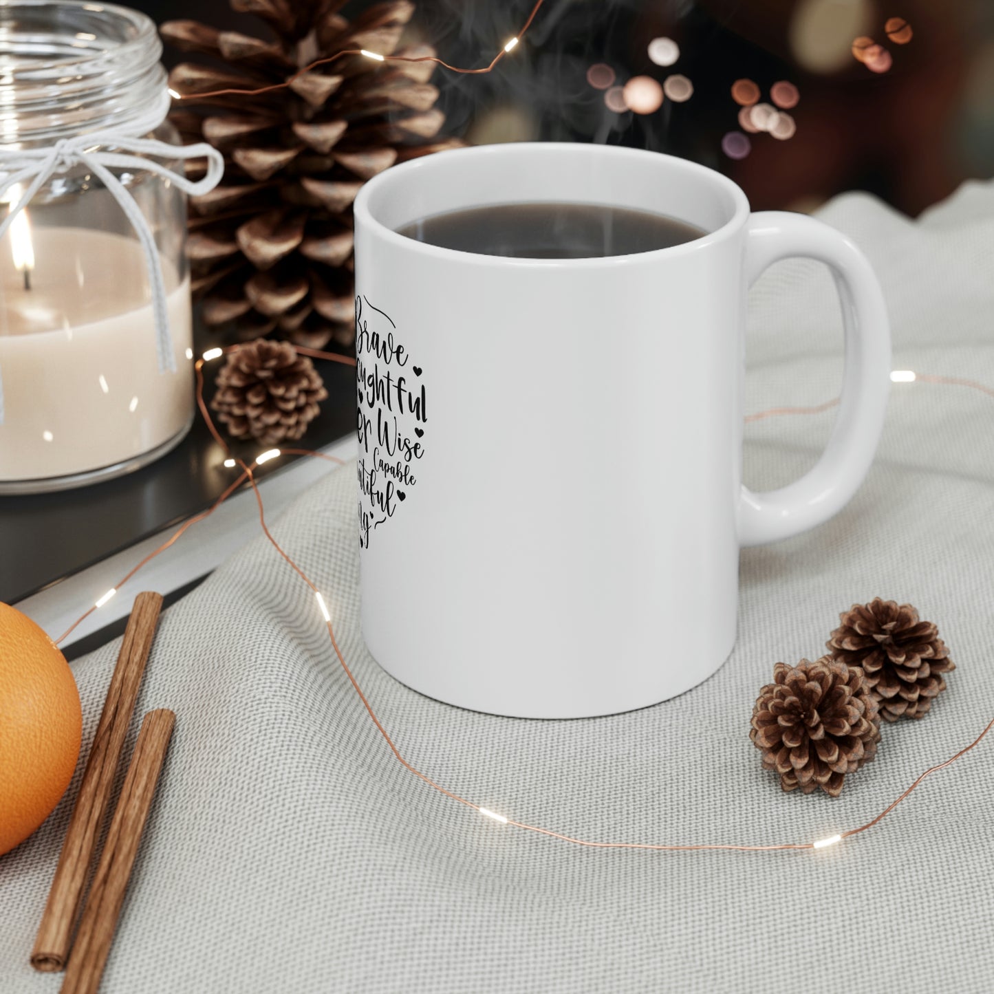 Mother's Big Heart Ceramic Mug