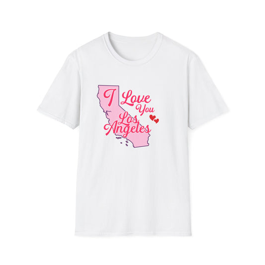 I Love You Los Angeles Valentine's Day T-Shirt