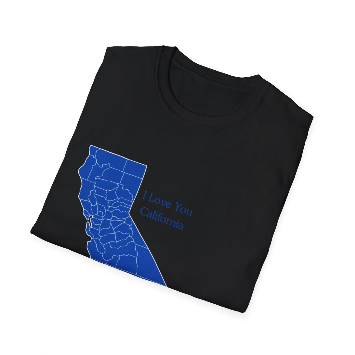 I Love You California Valentine's Day  T-Shirt