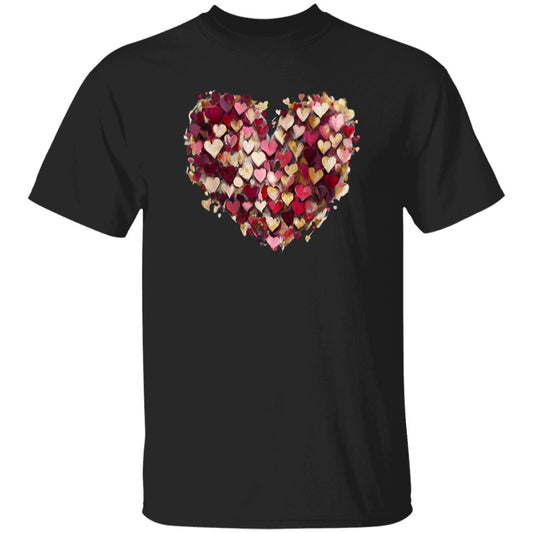 Valentine's Day Brushstroke Heart T-Shirt