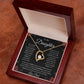 To My Daughter - Never Forget - Forever Love Necklace