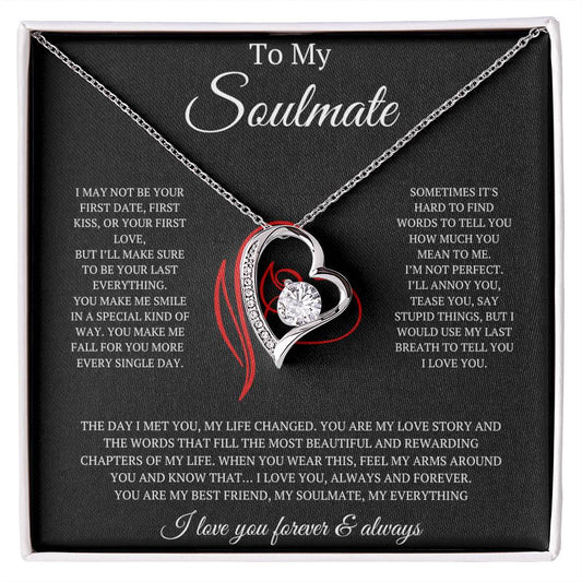 To My Soulmate - Forever Love Necklace