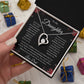 To My Daughter - Never Forget - Forever Love Necklace