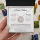To My Bonus Mom - Family Isn't Always Blood - Love Knot Necklace